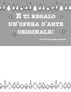 Il regalo di Natale per... la soluzione per i regali di natale difficili da fare.