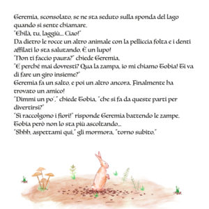 Geremia, il lupo buono, incontra Cappuccetto Rosso