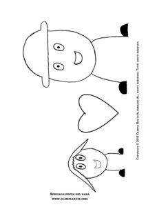 Disegni da colorare - Speciale festa del papà