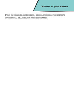 24 giorni a Natale - Diario di un elfo pasticcione - Calendario dell'avvento alternativo
